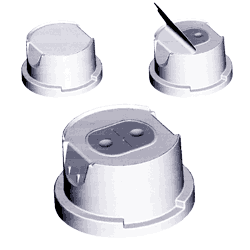 The Two Holes-Rubber Cap