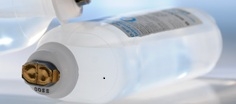 The Two Holes-Rubber Cap Bottle